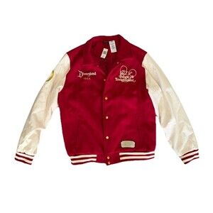 Disney Parks x Our Universe Unisex Varsity Jacket Size Large NWT